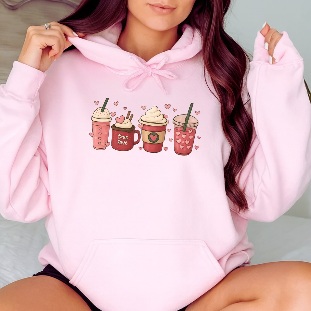 (ALMOST SOLD OUT🔥) Valentine Drinks Hoodie 🎁