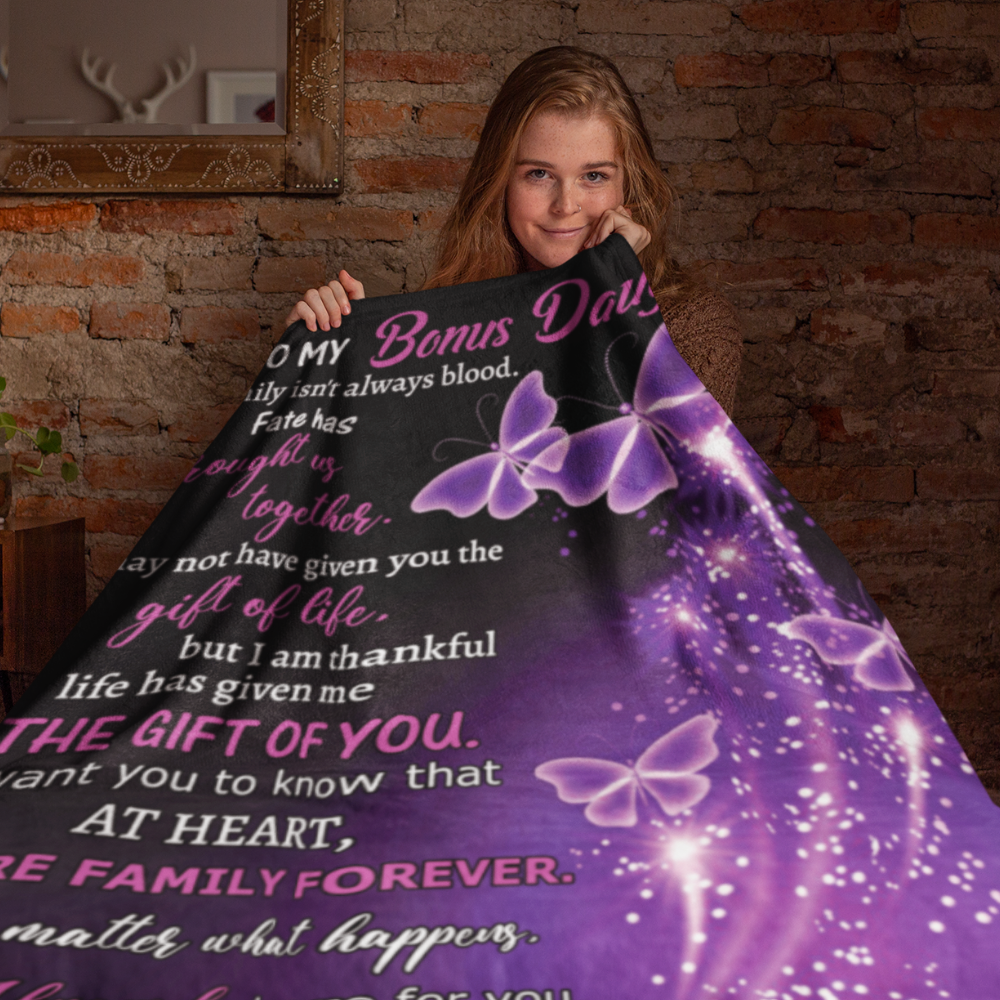 BONUS DAUGHTER BLANKET