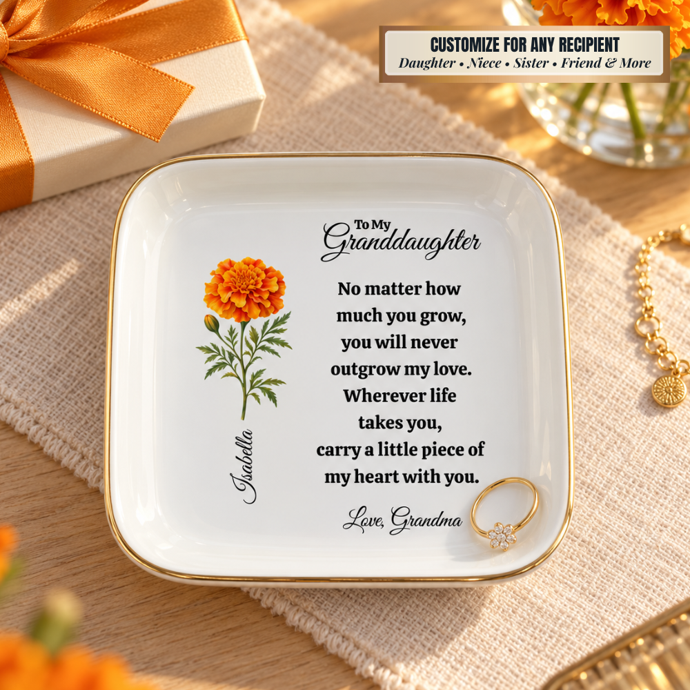 GRANDDAUGHTER JEWELRY DISH