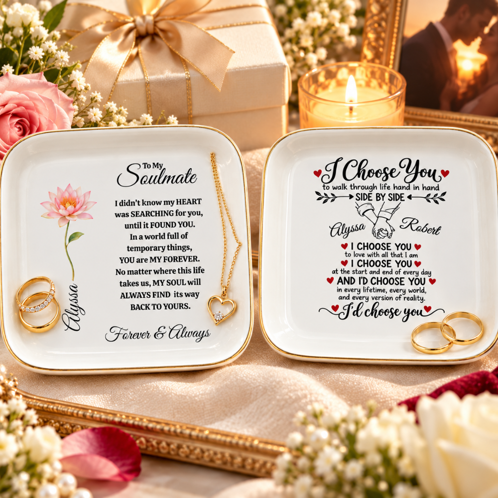 SOULMATE & COUPLES JEWELRY DISHES
