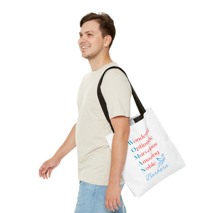 Wonderful Optimistic Marvelous Amazing Noble — WOMAN Inspirational Tote Bag