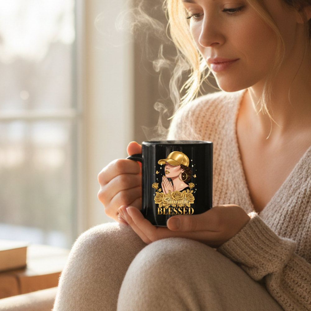 Simply Blessed Grateful Heart Mug