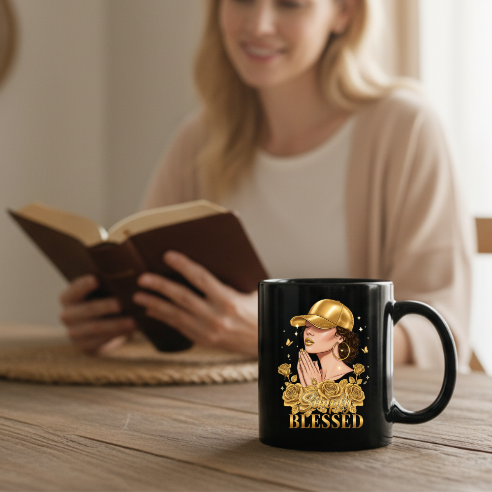 Simply Blessed Grateful Heart Mug