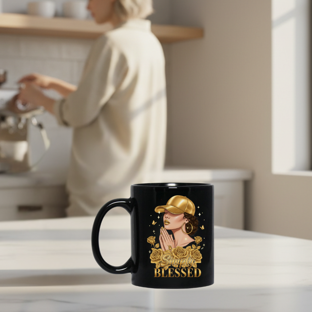Simply Blessed Grateful Heart Mug