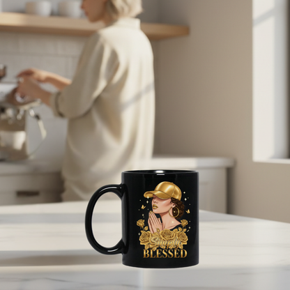 Simply Blessed Grateful Heart Mug