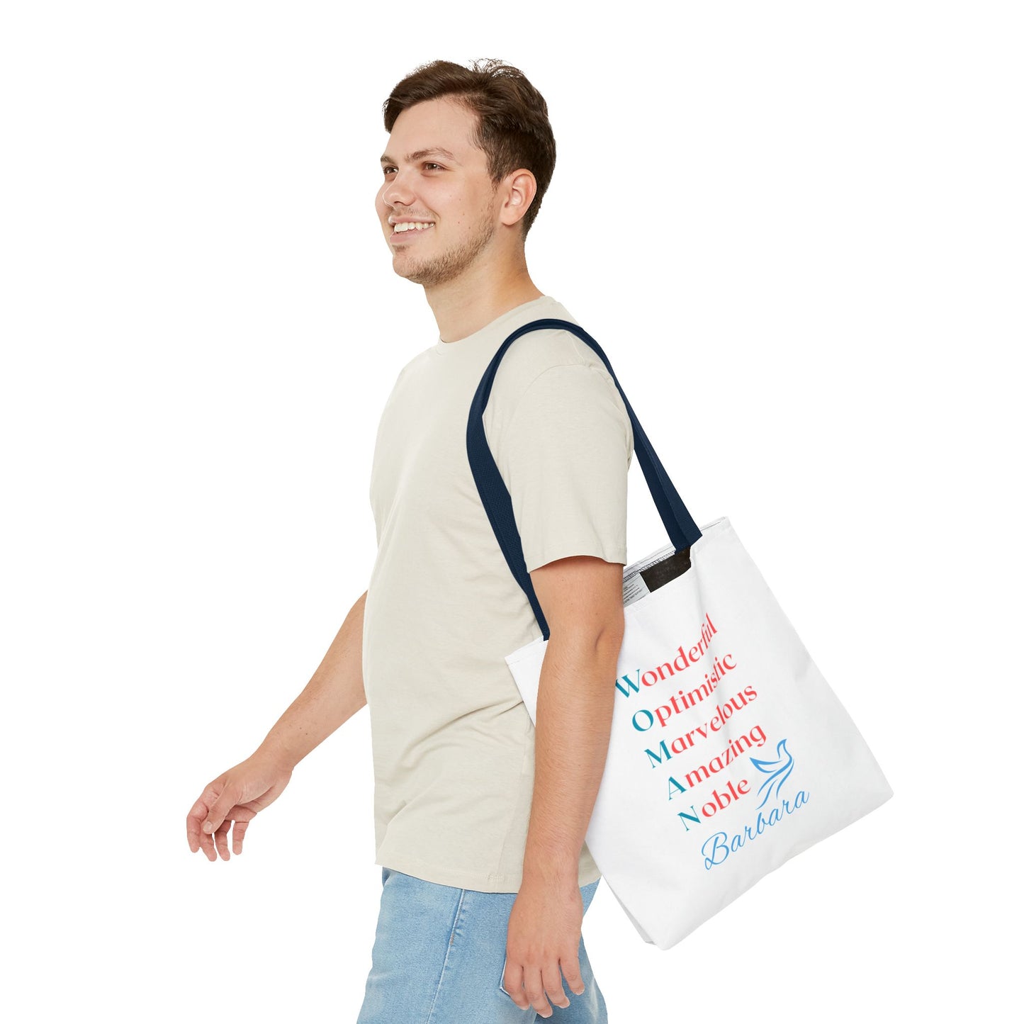 Wonderful Optimistic Marvelous Amazing Noble — WOMAN Inspirational Tote Bag