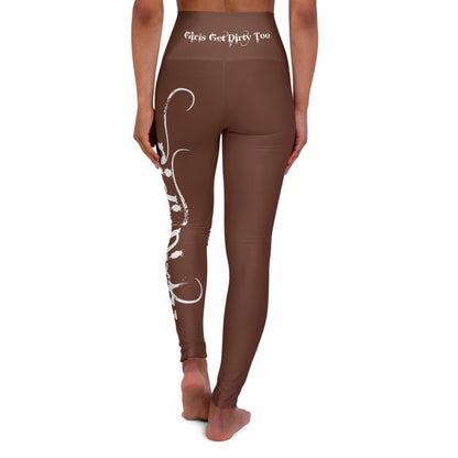 Brown Ridin' Dirty Leggings V2