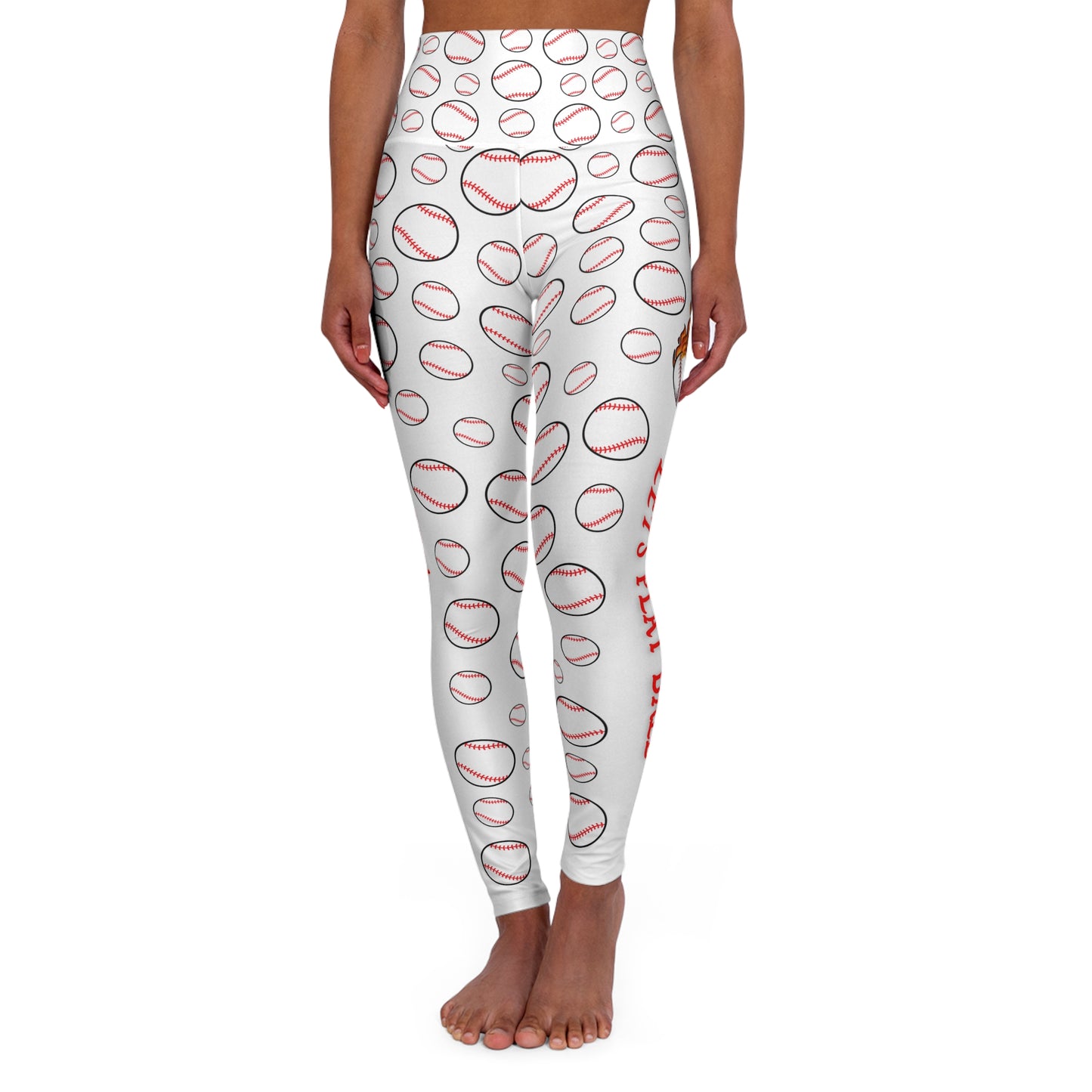 Let's Play Ball Baseball Leggings