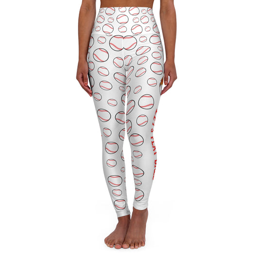 Let's Play Ball Baseball Leggings