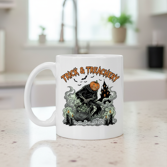 Trick & Treachery Halloween Mug