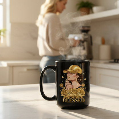 Simply Blessed Grateful Heart Mug