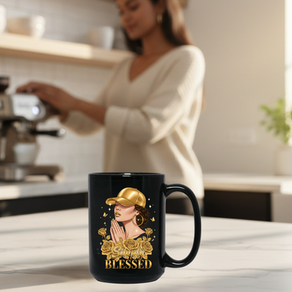 Simply Blessed Grateful Heart Mug
