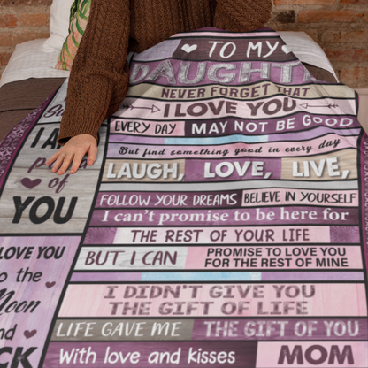 (ALMOST SOLD OUT🔥) Daughter Blanket from Mom 🎁