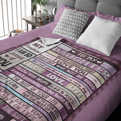 (ALMOST SOLD OUT🔥) Daughter Blanket from Mom 🎁