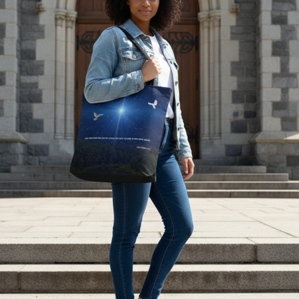 Whatever You Ask for in Prayer... Tote Bag (AOP)