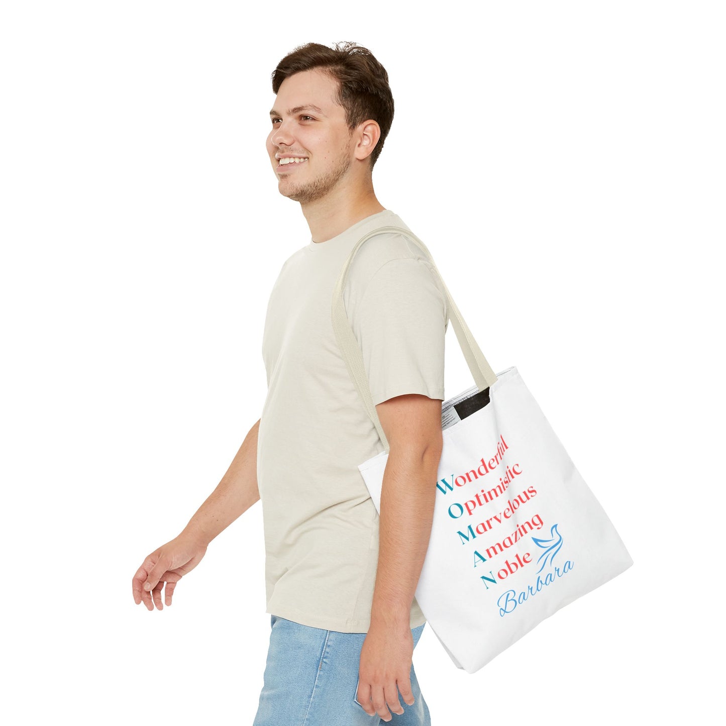 Wonderful Optimistic Marvelous Amazing Noble — WOMAN Inspirational Tote Bag