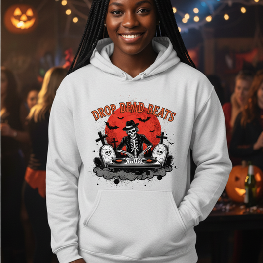 Drop Dead Beats DJ Skeleton Shirt