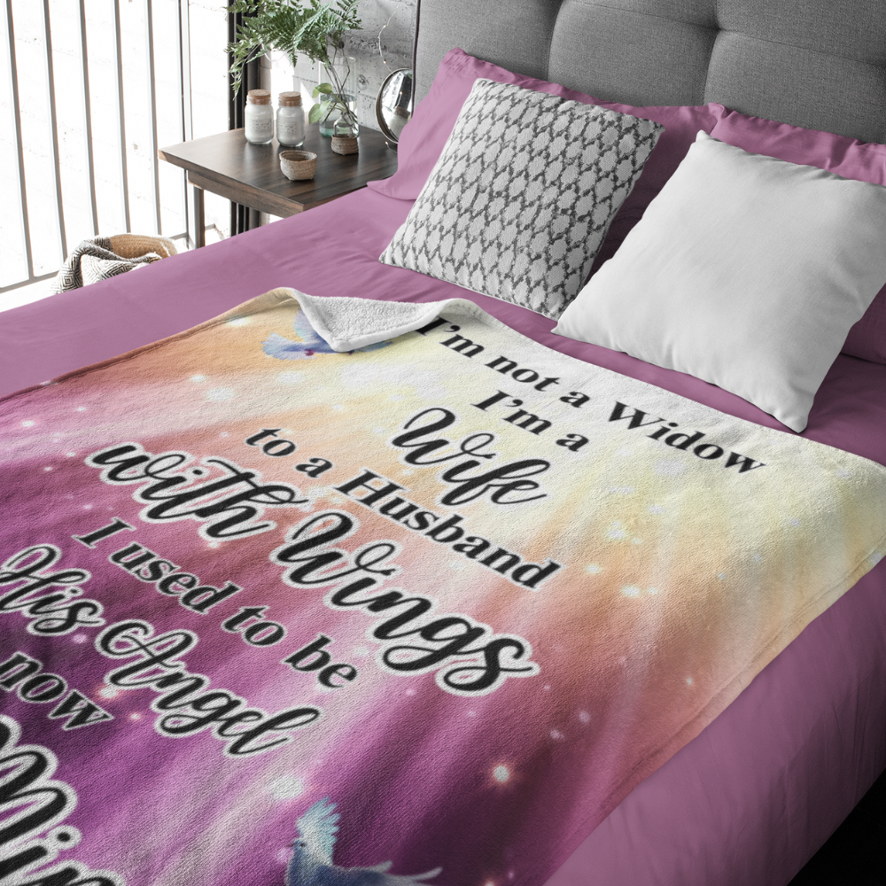(BEST SELLER 🔥) I'm Not a Widow Blanket