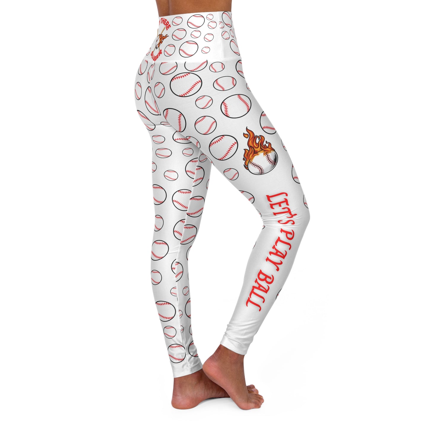 Let's Play Ball Baseball Leggings