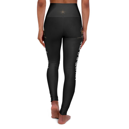 She is Clothed in Strength and Dignity Leggings