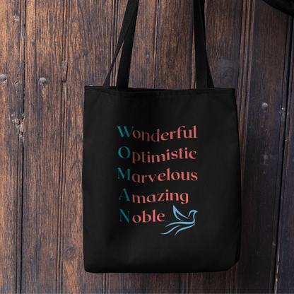 WOMAN Tote Bag (AOP) - ALL4THEGIFTOFIT