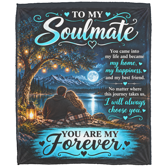 To My Soulmate - Moon Lit Lake - You Are My Forever