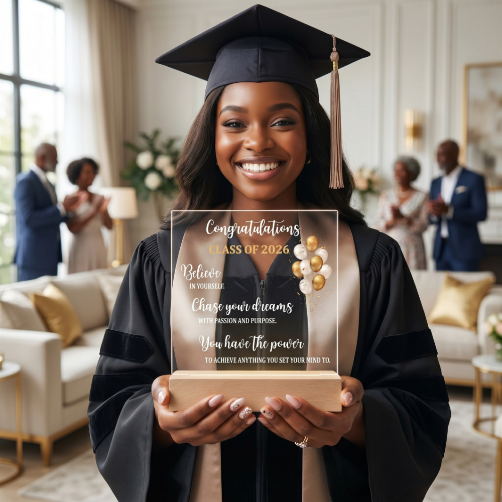 Congratulations Class of 2026 Acrylic Plaque – Graduation Keepsake