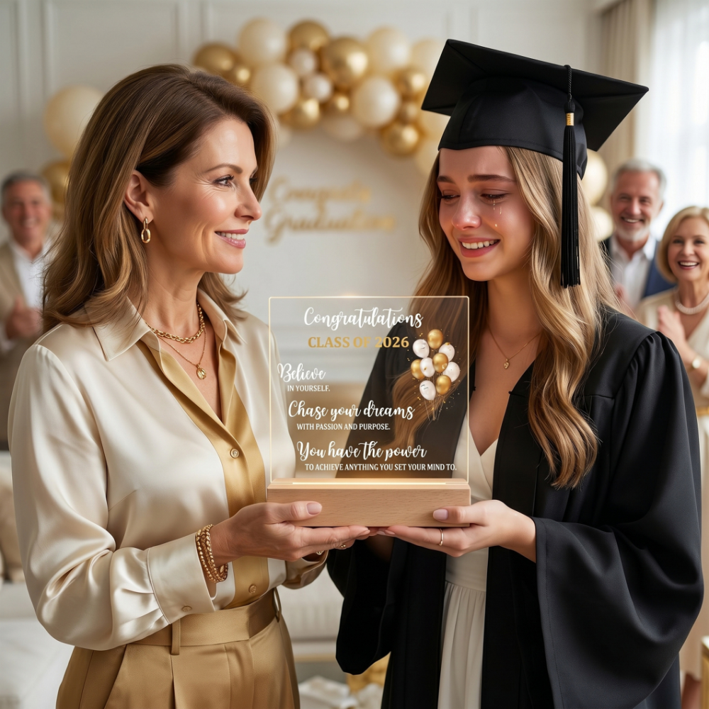 Congratulations Class of 2026 Acrylic Plaque – Graduation Keepsake