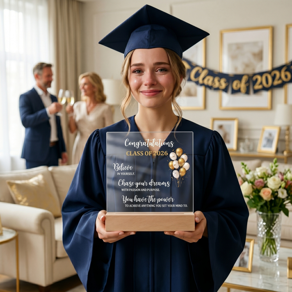 Congratulations Class of 2026 Acrylic Plaque – Graduation Keepsake