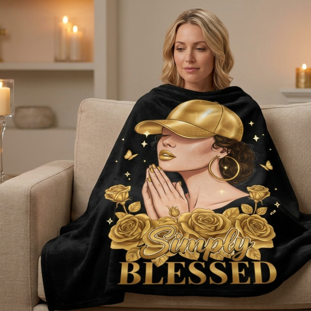 Simply Blessed Signature Blanket
