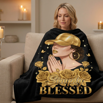 Simply Blessed Signature Blanket