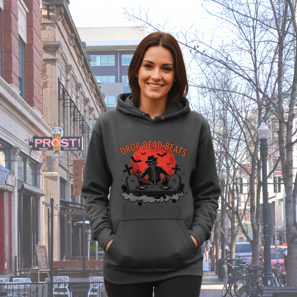 Drop Dead Beats DJ Skeleton Shirt