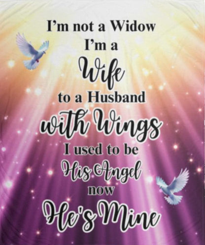 (BEST SELLER 🔥) I'm Not a Widow Blanket