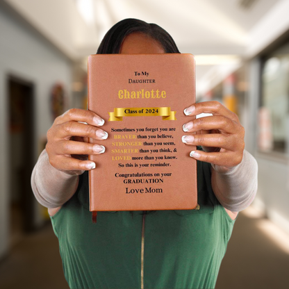 (TOP SELLER 🔥) Personalized Class of...Graduation Graphic Leather Journal