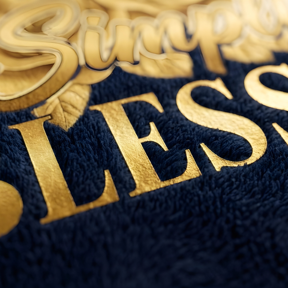 Simply Blessed Signature Blanket