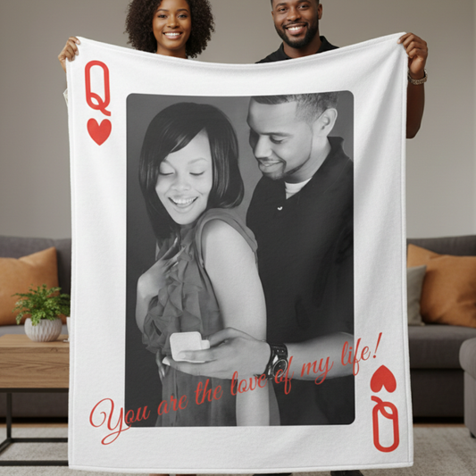 (ALMOST SOLD OUT🔥) Personalized Queen Blanket 🎁