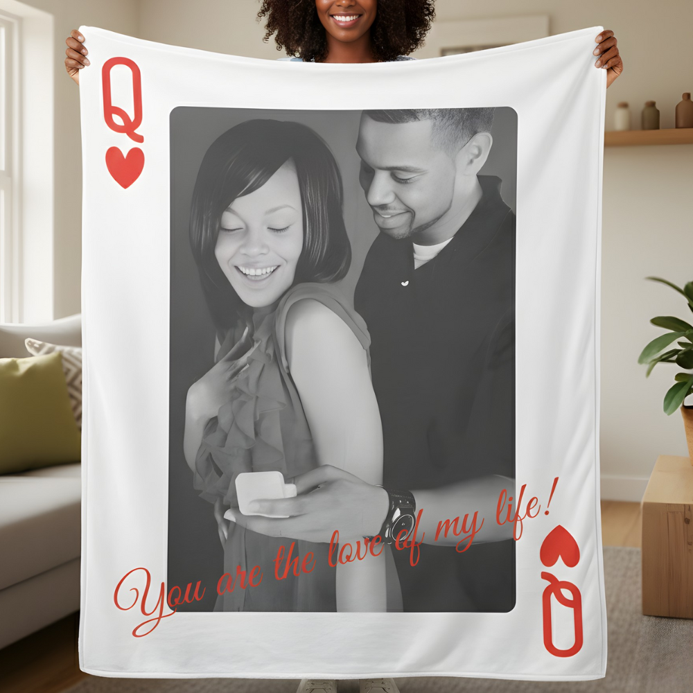 (ALMOST SOLD OUT🔥) Personalized Queen Blanket 🎁