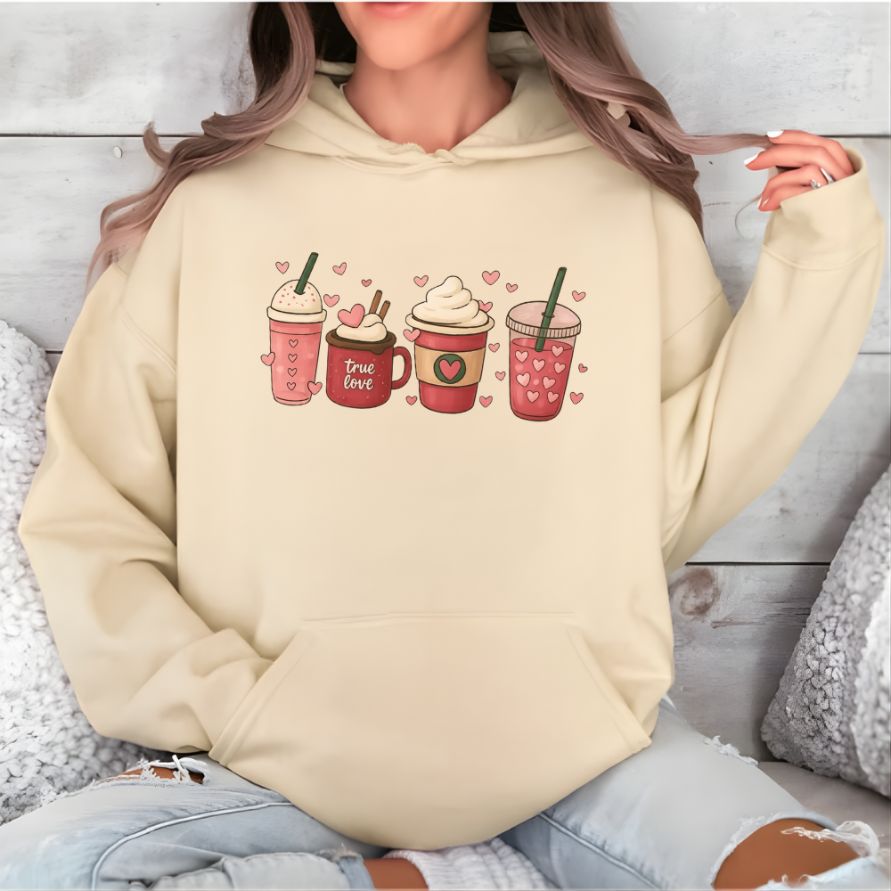 (ALMOST SOLD OUT🔥) Valentine Drinks Hoodie 🎁