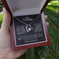 Dear Mom | I Am Grateful for You | Forever Love Necklace - Gift for Mother's Day, Birthdays, Holidays, Just Because - ALL4THEGIFTOFIT