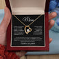 Dear Mom | I Am Grateful for You | Forever Love Necklace - Gift for Mother's Day, Birthdays, Holidays, Just Because - ALL4THEGIFTOFIT