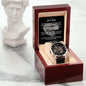 To My Dad Gift Watch | My Step Dad, One Who Truly Cares | Father's Day Gift - ALL4THEGIFTOFIT