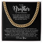 To My Brother - On Your Graduation | Believe in Yourself | Cuban Link Chain - ALL4THEGIFTOFIT