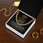 To My Son | Believe In Yourself | Black Card | Cuban Link Chain | Gift for Birthday, Holidays or Just Because - ALL4THEGIFTOFIT