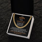 To My Son | Believe In Yourself | Black Card | Cuban Link Chain | Gift for Birthday, Holidays or Just Because - ALL4THEGIFTOFIT