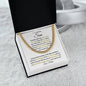To My Amazing Son | I am so Proud of you - Love Mom | Cuban Link Chain