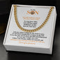 To My Son | Believe In Yourself | Cuban Link Chain | Gift for Birthday, Holidays or Just Because - ALL4THEGIFTOFIT