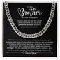 To My Brother - On Your Graduation | Believe in Yourself | Cuban Link Chain - ALL4THEGIFTOFIT