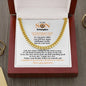To My Son | Believe In Yourself | Cuban Link Chain | Gift for Birthday, Holidays or Just Because - ALL4THEGIFTOFIT