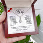 To My Beautiful Wife | Alluring Beauty Necklace | Gift for Soulmate
