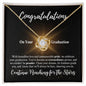 Congratulations | Continue Reaching for the Stars | Love Knot Necklace - ALL4THEGIFTOFIT